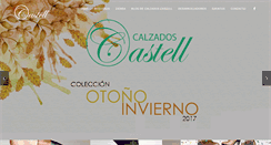 Desktop Screenshot of castellshoes.com